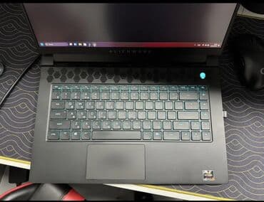 пк игра: Ноутбук, Dell, 16 ГБ ОЭТ, AMD Ryzen 5, 15.6 ", Колдонулган, Жумуш, окуу үчүн, эс тутум NVMe SSD — 3