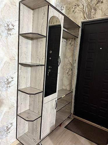 спальные гарнитуры готовые: Прихожая модульная из ЛДСП в современном светло-сером дубовом декоре с — 2