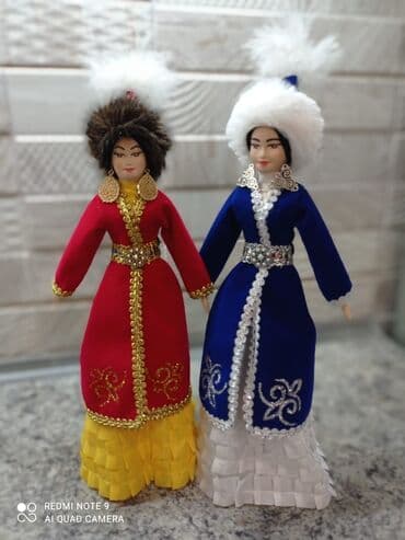 продаю куклы: Керамические национальные куклы- сувениры, производство Кыргызстан — 6