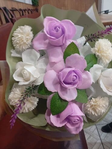 блоки питания delux: Самындан жазалган букеттер 💐 🧼 
аябай кооз сонун 👍 — 3