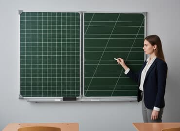 настольный офисный набор для руководителя: Доска школьная на заказ — 2