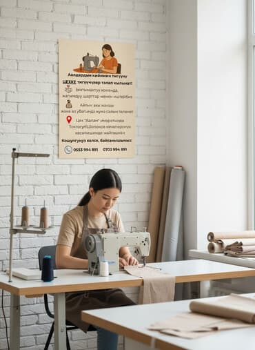 Резюме: Срочно 4х ниткага,закруткага кыздар,балдар керек — 1