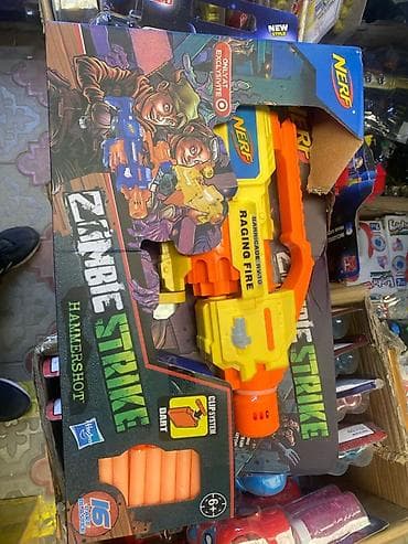 Игровой бластер Nerf Zombie Strike Hammershot (серия Zombie Strike)