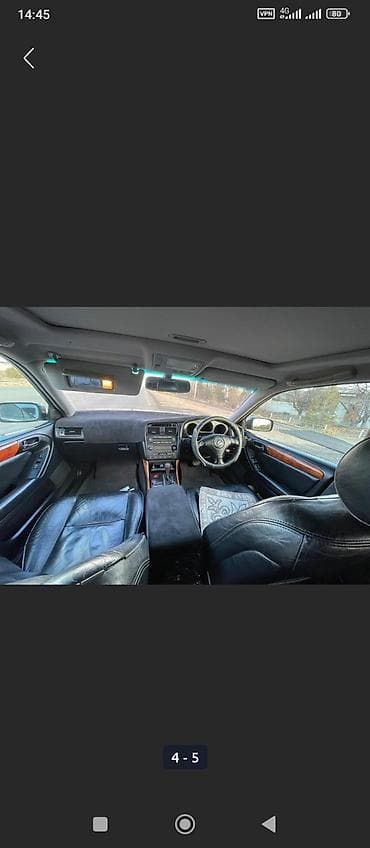 renault logan: Lexus GS: 2000 г., Автомат, Бензин, Седан — 6