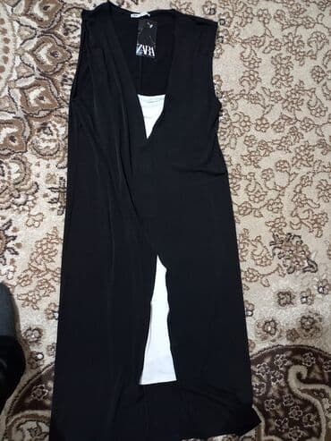 вечерний костюм: Вечернее платье, Классическое, Средняя модель, Без рукавов, S — 2