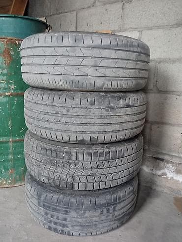 r16 c: Колеса в сборе 205 / 55 / R 16, Лето, Б/у, Комплект, Литые, отверстий - 5 — 4