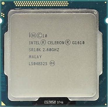 Процессоры для ПК: Процессор для ПК, Б/у, Intel Celeron G, 2 ядер — 1