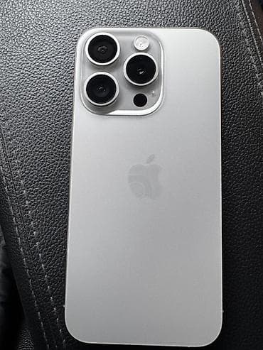 iphone xr 256: IPhone 15 Pro, Б/у, 256 ГБ, Серебристый, Коробка, 89 % — 1