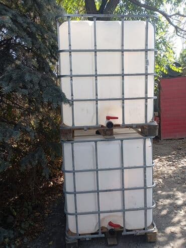 дом кантенер: Еврокубы пластиковые (IBC-контейнеры) с металлической обрешёткой на — 1