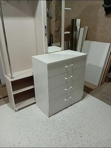 купить комод бишкек: Комод для одежды, Новый, Без зеркала, ЛДСП, цвет - Белый, Бежевый, Самовывоз, Бесплатная доставка, Платная доставка — 7