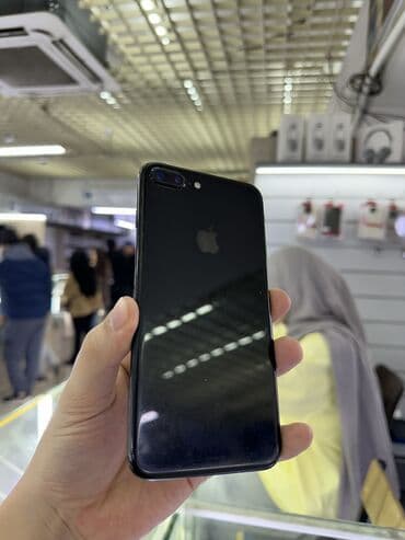 скупка компьютеров ноутбуков телевизоров телефонов фото: IPhone 7 Plus, 128 ГБ, Черный, Защитное стекло, Чехол, Кабель — 1