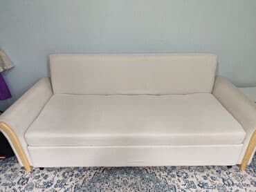 бу мебель для дома: Раскладной диван, Б/у — 2