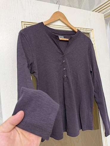 одежда для: Лонгслив, цвет - Фиолетовый, L, XL — 1