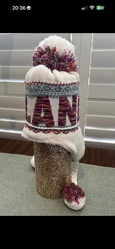 кепки зимние: Шапка, Ушанка, Трикотаж, Зима, С помпоном — 2