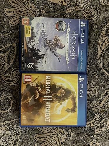 Диски для PS4: 1) Horizon Zero Dawn: Complete Edition (русская