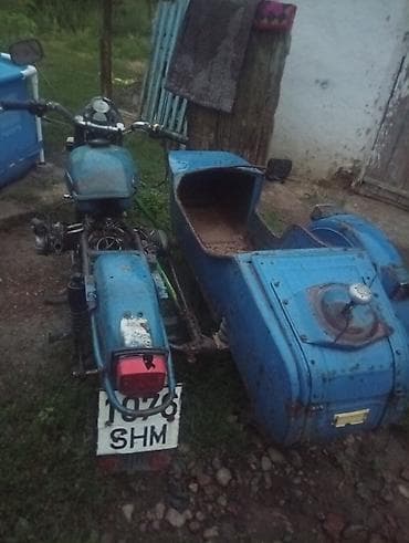 Мотоцикл с коляской (сайдкар), классический советский heavy-bike — 2