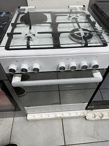 Деревообработка: Газовая плита с электрической духовкой (бренд Simfer) - Рабочая — 1