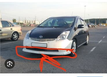 вешалка с зеркалом в прихожую: Наружные накладки порогов Toyota, 2004 г., Аналог — 3