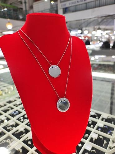 Серебряные колье: Серебряные колье, Проба 925, Женские, Новый, Без вставки — 3