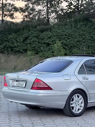 местоположение: Mercedes-Benz S-Class: 2000 г., 5 л, Автомат, Бензин, Седан — 7