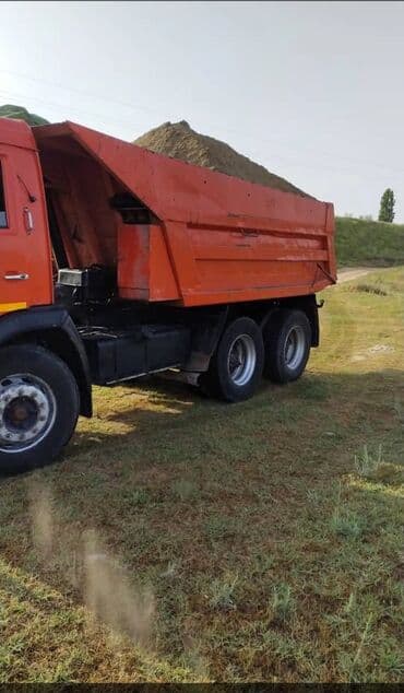 Песок, Ивановский карьер, В тоннах, Камаз at lalafo.kg Песок, Ивановский карьер, В тоннах, Камаз