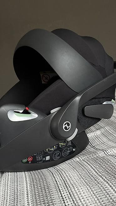 женская обувь сапоги: Автокресло, цвет - Черный, Б/у — 5