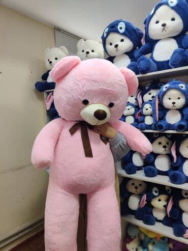 купить мишку 2 метра: 🧸Мишка 160см 🔥🔥🔥 🧸60 см 1000 сом (Бесплатная доставка) 🧸80 см 1500 — 12