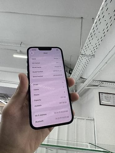 iphone 8 дисплей: IPhone 14, Б/у, 512 ГБ, Midnight, Защитное стекло, Чехол, 82 % — 2