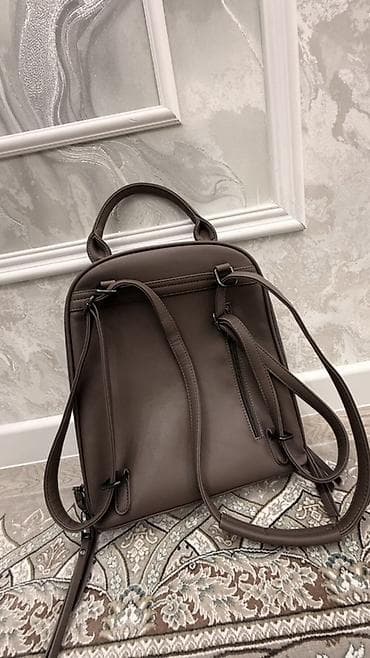 Айымдардын бут кийими: Рюкзак, Материалы: Жасалма булгаары, Унисекс, Жаңы — 3