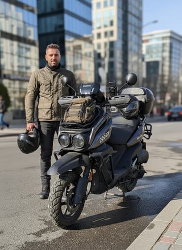 Тип скутера Tank, 150 куб. см, Бензин, Б/у