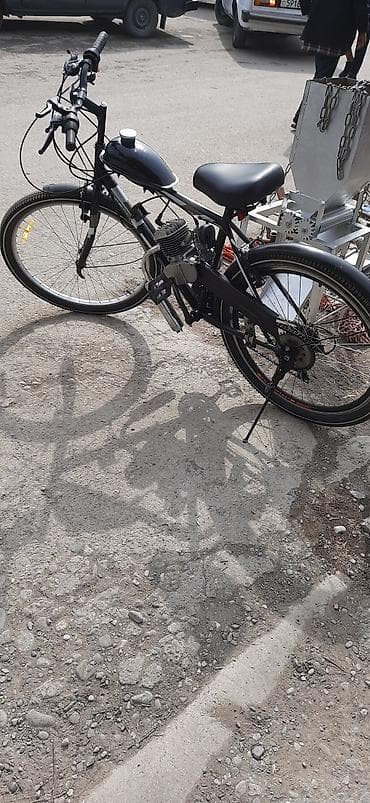 электро мото бишкек: Велосипед с мотором горного велосипеда 26" Описание: - Велосипед с — 5