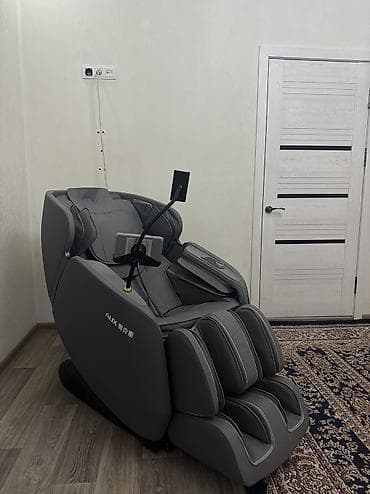 мосажный кресло: Массажное кресло, Новый, цвет - Серый — 2