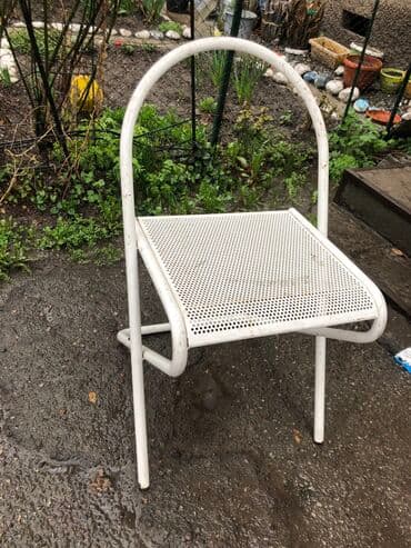 металлический стол: ПРОДАЁТСЯ ЖЕЛЕЗНЫЙ СТОЛ! ДОЛГОВЕЧНЫЙ, почти Новенький, в Идеальном — 1