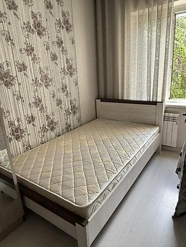 полутора: Односпальная кровать, С матрасом, длина - 200 см — 2