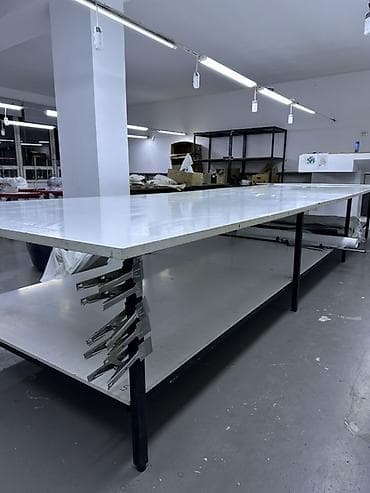 small table: Профессиональный раскройный/рабочий стол для швейного производства - — 2