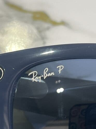наручные чисы: Солнцезащитные очки очки, Ray-Ban, Унисекс, Вайфареры, Линзы поляризованные, Новый — 8