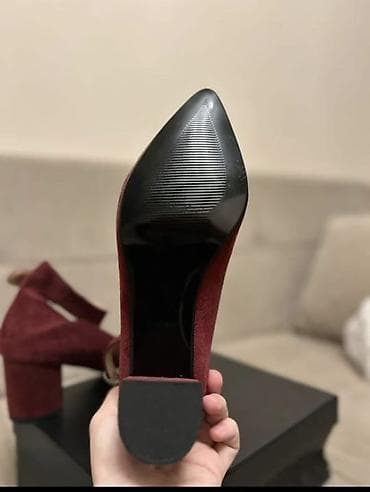 Жеке буюмдар: Туфли, 39, Жаңы, түсү - Күрөң, Акылуу жеткирүү, Өзү алып кетүү — 3