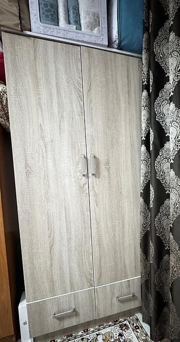 Шифоньеры, шкафы для одежды: Шифоньер, шкаф для одежды, Прямой, ЛДСП — 1