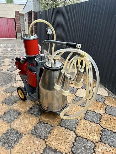 дойный апарат для коров: Доильный аппарат передвижной для коров - Электрический вакуумный — 2