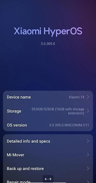 динамический микрофон: Xiaomi, 14, Б/у, 512 ГБ, цвет - Серый — 5
