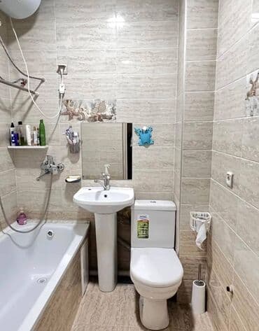 долгосрочная аренда квартира бишкек филармония: Студия, Риэлтор, Без подселения, С мебелью полностью — 4