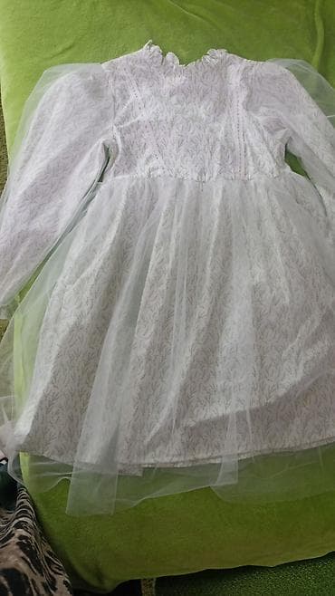 Детское платье, цвет - Белый