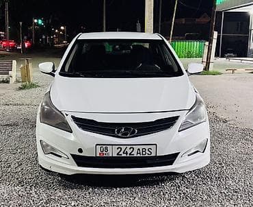 Продажа авто: Hyundai Solaris: 2016 г., 2 л, Газ, Седан — 4