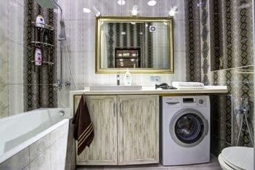 квартира дордой 1: 2 бөлмө, Душ кабинасы, Жаздык, жууркан-төшөк каптары, Кондиционер — 7