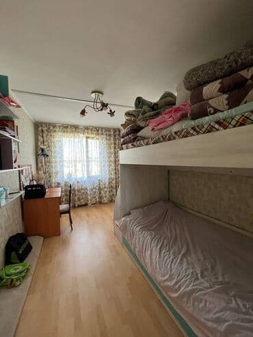 квартиры в золотом квадрате бишкек: 3 комнаты, 58 м², 104 серия, 5 этаж, Евроремонт — 3