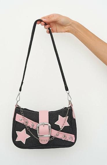 Сумкалар: Y2K Star Bag — стильная сумка с яркими акцентами звезд, ремешком с — 7