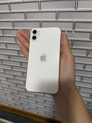 IPhone 11, Б/у, 128 ГБ, Белый, Зарядное устройство, Коробка, 74 % at lalafo.kg IPhone 11, Б/у, 128 ГБ, Белый, Зарядное устройство, Коробка, 74 %