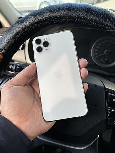 iphone dr: IPhone 11 Pro, Б/у, 256 ГБ, Серебристый, Защитное стекло, Чехол, 79 % — 1