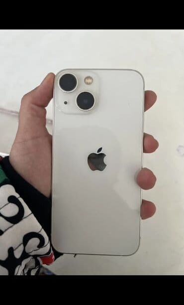 чехол iphone 7 plus: IPhone 13 mini, Колдонулган, 256 ГБ, Старлайт, Каптама, Заряддоочу түзүлүш, Кабель, Бөлүп төлөө менен, 86 % — 1