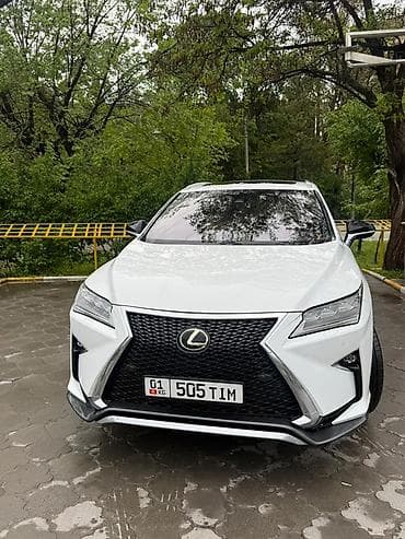 Lexus RX: 2017 г., 3.5 л, Автомат, Бензин, Кроссовер